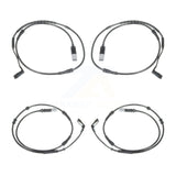 Mpulse Front Rear Disc Brake Pads Wear Sensor (4 Pack) For 2009-2009 BMW 750Li 750i KSE-100448