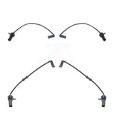Mpulse Front Rear Disc Brake Pads Wear Sensor (4 Pack) For 2013 Audi S8 4.0L w 330mm x 22mm Overal Height Rotors KSE-100450