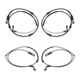 Mpulse Front Rear Disc Brake Pads Wear Sensor (4 Pack) For 2010 BMW X6 M with 4.4L KSE-100452