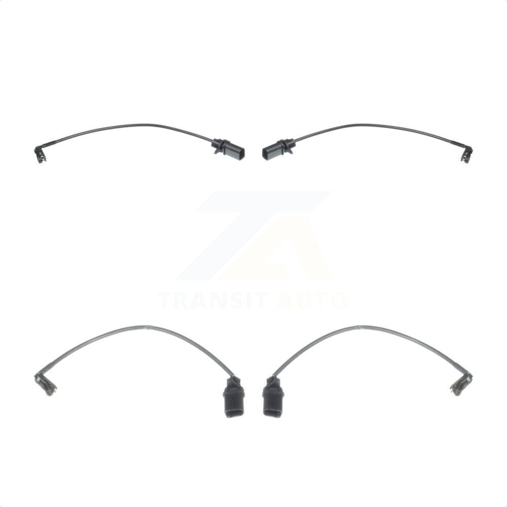 Mpulse Front Rear Disc Brake Pads Wear Sensor (4 Pack) For Audi A6 Quattro A7 KSE-100454
