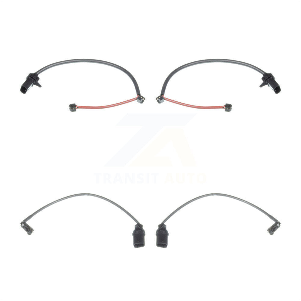 Mpulse Front Rear Disc Brake Pads Wear Sensor (4 Pack) For 2011 Audi RS5 4.2L KSE-100455