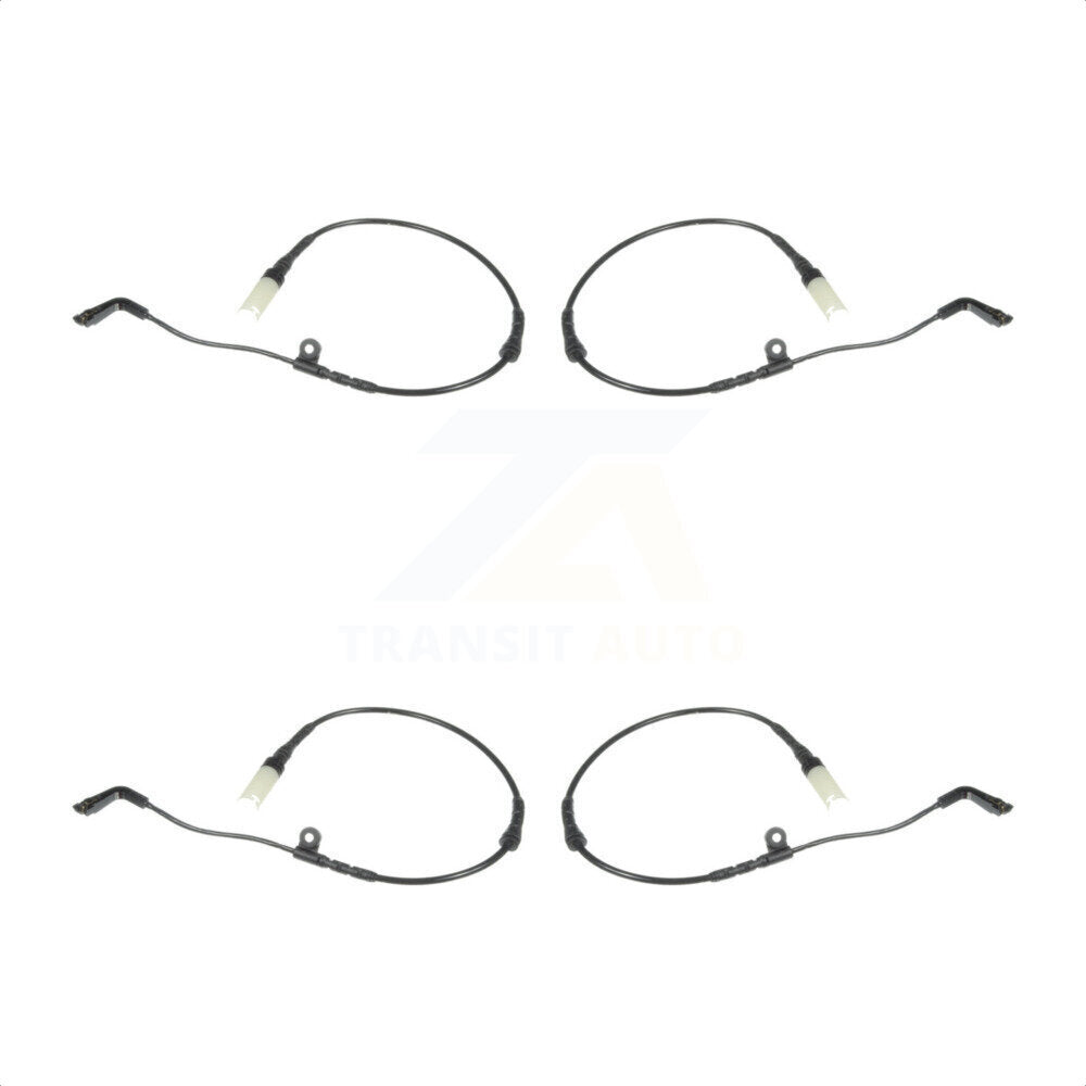 Mpulse Front Rear Disc Brake Pads Wear Sensor (4 Pack) For 2006-2010 BMW 650Ci 4.8L KSE-100457