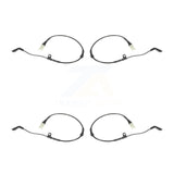 Mpulse Front Rear Disc Brake Pads Wear Sensor (4 Pack) For 2006-2010 BMW 650Ci 4.8L KSE-100457