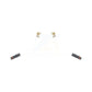 Mpulse Rear Disc Brake Pads Wear Sensor (2 Pack) For 2002 Mercedes-Benz ML500 5.0L To Chassis #289560 or #754620 KSE-100460