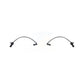 Mpulse Rear Disc Brake Pads Wear Sensor (2 Pack) For 2017-2018 Audi S7 4.0L w Ceramic 400mm Front Rotors 370mm KSE-100462
