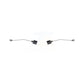 Mpulse Rear Disc Brake Pads Wear Sensor (2 Pack) For 2017 Porsche 911 4.0L w Iron Rotors KSE-100465