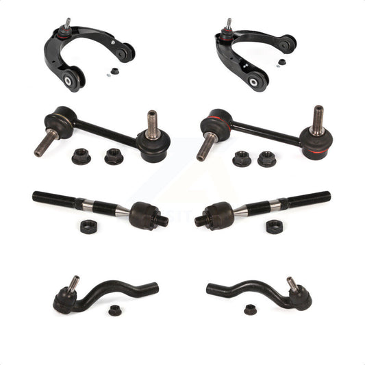 Front Suspension Control Arm And Ball Joint Assembly Steering Tie Rod End Stabilizer Bar Link Kit (8Pc) For Jeep Grand Cherokee Dodge Durango KTR-104446