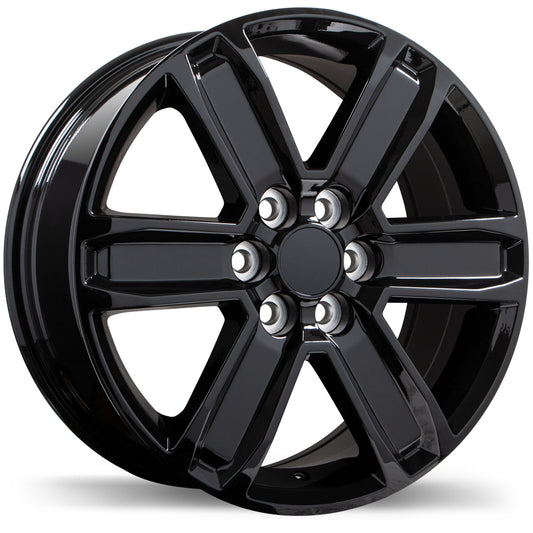 Replika Gloss Black R247 18x7.5 6x120mm +50 67.1mm BLK