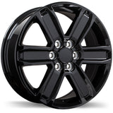 Replika Gloss Black R247 18x7.5 6x120mm +50 67.1mm BLK