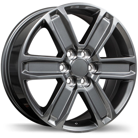Replika Gloss Gunmetal R247 18x7.5 6x120mm +50 67.1mm GM