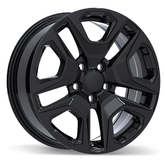 Replika Gloss Black R268 17x7.0 5x114.3mm +35 60.1mm BLK