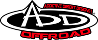 Addictive Desert Designs Support universel Overlander Chase avec fente de montage universelle pour éclairage