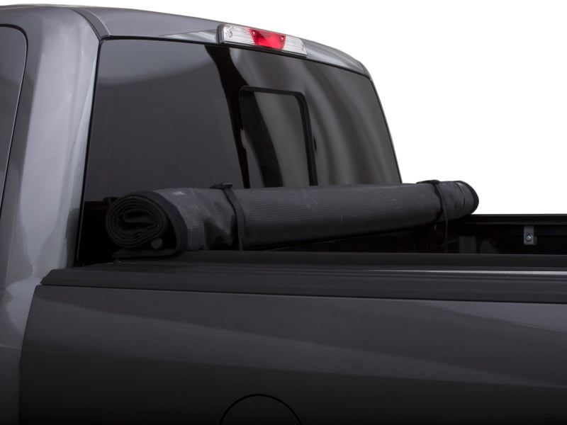 Lund 02-17 Dodge Ram 1500 (8ft. BedExcl. Beds w/Rambox) Genesis Roll Up Tonneau Cover - Black