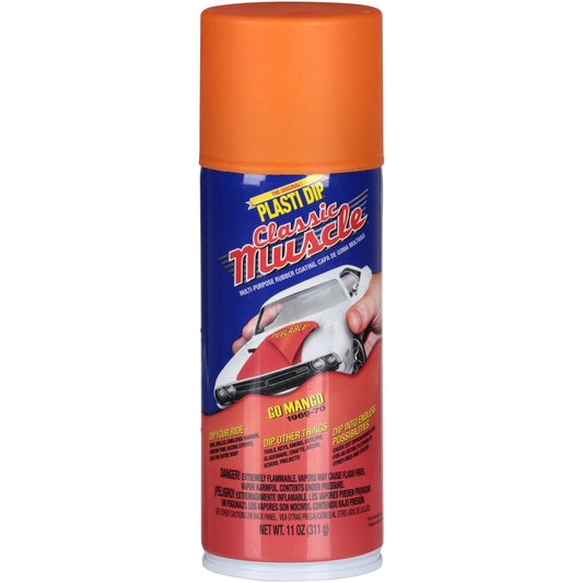 Plasti Dip 11218-6 Multi-Purpose Rubber Coating Flat/Matte Blaze Orange 11 oz oz Blaze Orange