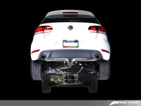 AWE Tuning Mk6 GTI Performance Catback - Embouts ronds chromés argentés