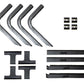 Lund 98-10 Ford Ranger Std. Cab EZ Running Board Mounting Bracket Kit - Brite