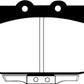 EBC 86-89 Mazda RX7 2.4 (1.3 Rotary)(Vented Rear Rotors) Yellowstuff Front Brake Pads