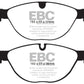 EBC 10-15 Jaguar XF 5.0 Supercharged (470) Redstuff Front Brake Pads