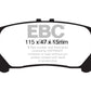 EBC 13+ Lexus GS350 3.5 RWD Ultimax2 Rear Brake Pads