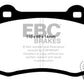EBC 15+ Cadillac CTS 3.6 Twin Turbo Yellowstuff Rear Brake Pads