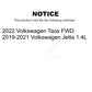 Transit Auto - Rear Disc Brake Rotors And Ceramic Pads Kit For Volkswagen Jetta Taos K8C-101757