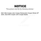 Front Rear Ceramic Brake Pads Kit For Mini Cooper KCX-100575