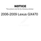 Air And Cabin Filters Kit For 2006-2009 Lexus GX470 KFL-100938
