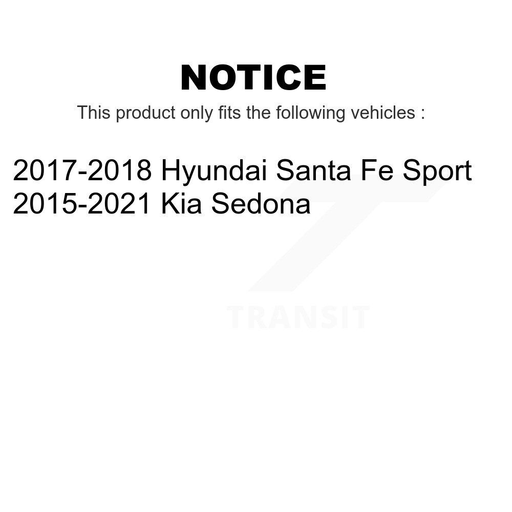 Air And Cabin Filters Kit For Hyundai Santa Fe Sport Kia Sedona KFL-100952