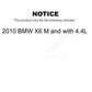 Mpulse Front Rear Disc Brake Pads Wear Sensor (4 Pack) For 2010 BMW X6 M with 4.4L KSE-100452