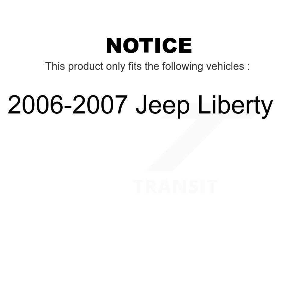 Front Steering Tie Rod End Kit For 2006-2007 Jeep Liberty KTR-104570
