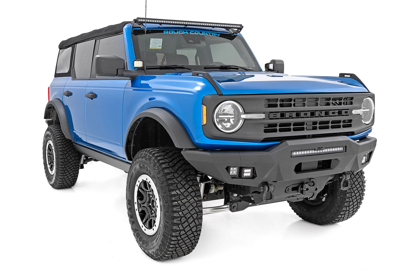 Power Running Boards | Lighted | 4 Door | Ford Bronco 4WD (21-23)