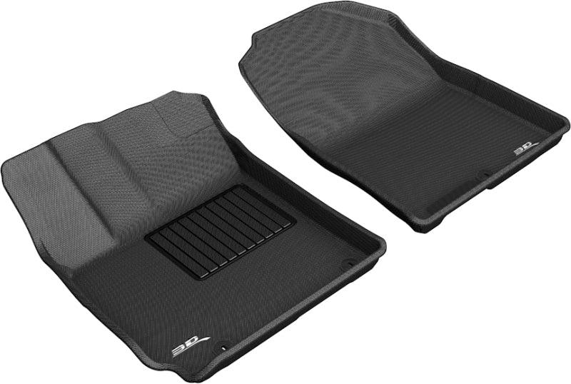 3D MAXpider 2018-2020 Hyundai Kona Kagu 1st Row Floormat - Black | Too Fast Autoparts | Order Online