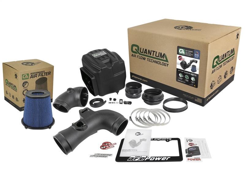 aFe Quantum Pro 5R Cold Air Intake System 11-16 GM/Chevy Duramax V8-6.6L LML - Oiled | Too Fast Autoparts | Order Online