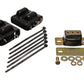 Energy Suspension 87-91 Suburban C10-C30 2WD Black Motor & Transmission Mounts-Zinc Finish