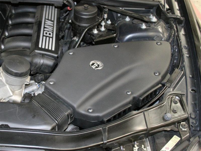 aFe MagnumForce Stage 2 Si Intake System Pro 5 R Black 06-12 BMW 3 Series E9x L6 3.0L Non-Turbo | Too Fast Autoparts | Order Online