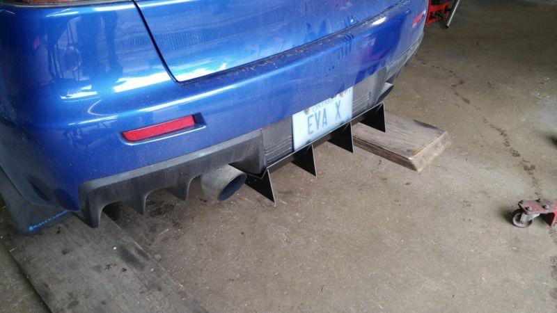 custom center/middle Rear Diffuser Ventus AutoWorks 