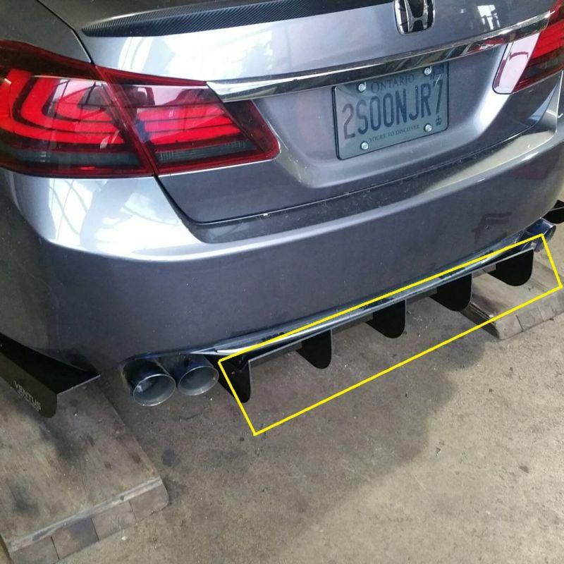 custom center/middle Rear Diffuser Ventus AutoWorks 