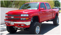 Bushwacker 99-06 Chevy Silverado 1500 Fleetside Pocket Style Flares 2pc 78.0/96.0in Lit - Noir