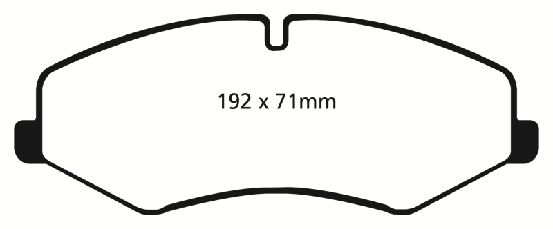 EBC 10-14 Land Rover LR4 5 Greenstuff Front Brake Pads