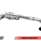 AWE Tuning BMW F3X 340i Touring Edition Axle-Back Exhaust - Diamond Black Tips (90mm)