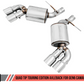 AWE Tuning 16-19 Chevrolet Camaro SS Axle-back Exhaust - Touring Edition (Quad Chrome Silver Tips)