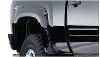 Bushwacker 95-04 Toyota Tacoma Fleetside Découpe Style Flares 4pc 74.5in Lit avec 4WD Seulement - Noir