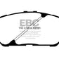 EBC 10 Toyota Sienna 2.7 Greenstuff Front Brake Pads