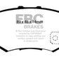 EBC 97 Acura CL 2.2 Yellowstuff Rear Brake Pads