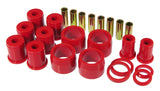 Prothane 65-70 GM Full Size Rear Upper/Lower Control Arm Bushings - Red