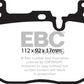 EBC 14+ BMW M3 3.0 Twin Turbo (F80) Redstuff Front Brake Pads