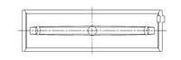 ACL Subaru EJ20/EJ22/EJ25 (For Thrust in #5 Position) 0.002mm Oversized High Performance Main Bearin