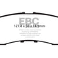EBC 11-13 Infiniti QX56 5.6 Greenstuff Rear Brake Pads