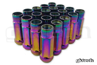 GKTech Neochrome M12 x 1.25 Open Ended Lug Nuts