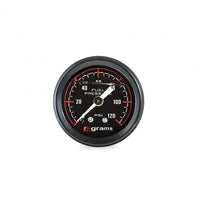 Grams Performance 0-120psi Fuel Pressure Gauge